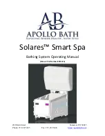 ab Solares Smart Spa Operating Manual предпросмотр