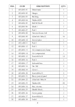 Preview for 6 page of ABACO MACHINES AVL480 Operation Manual