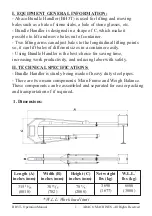 Preview for 4 page of ABACO MACHINES BH3T Operation Manual