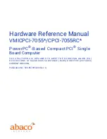 Preview for 2 page of ABACO CPCI-7055RC Hardware Reference Manual