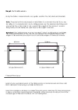 Предварительный просмотр 6 страницы ABACUS D-Style Underbasin Cabinet Installation & Aftercare Instructions