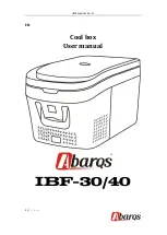 Preview for 1 page of Abarqs IBF-30 User Manual