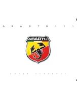 Preview for 1 page of Abarth 595 Owner'S Handbook Manual