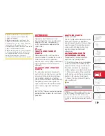 Preview for 131 page of Abarth 595 Owner'S Handbook Manual