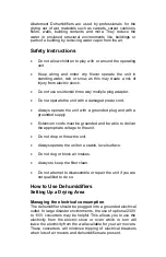 Preview for 3 page of Abatement Technologies AQUATRAP AT150R Operating Manual