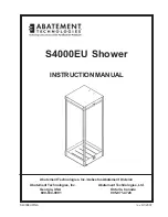 Предварительный просмотр 1 страницы Abatement Technologies S4000EU Instruction Manual