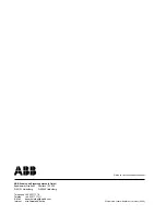 Preview for 124 page of ABB 07CR41 Operating Manual