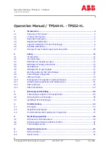 Preview for 3 page of ABB 1004181963 Operation Manual