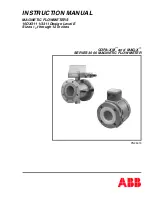 Предварительный просмотр 1 страницы ABB 10DX3111 Instruction Manual