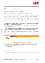 Предварительный просмотр 16 страницы ABB 12285242 Operation Manual