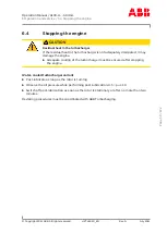 Предварительный просмотр 61 страницы ABB 12285242 Operation Manual