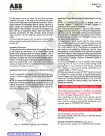 Preview for 5 page of ABB 15VHK1200 Installation And Maintenance Instructions Manual
