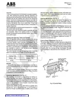 Preview for 9 page of ABB 15VHK1200 Installation And Maintenance Instructions Manual