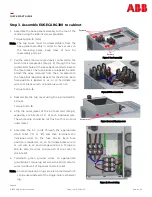 Preview for 10 page of ABB 1600480775A Quick Start Manual