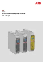 Preview for 1 page of ABB 1SAT112000R1011 Manual