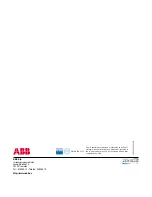 Preview for 26 page of ABB 1SLC805002F0001 User Manual