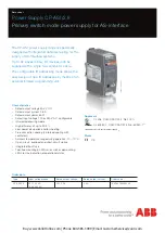 Preview for 1 page of ABB 1SVR427090R0280 Manual