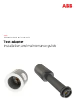 ABB 1ZSC003881-AAC Installation And Maintenance Manual предпросмотр