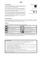 Preview for 2 page of ABB 2410 Instruction Manual