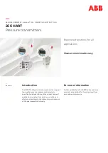 Preview for 1 page of ABB 266 HART Series Operating	 Instruction