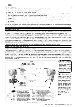 Preview for 3 page of ABB 266D Series Short Form Instruction Manual