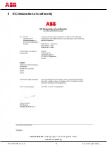 Preview for 14 page of ABB 2TLA030056R0000 Original Instructions Manual