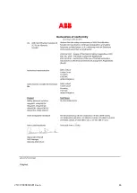 Preview for 26 page of ABB 2TLA050007R0602 Product Manual