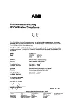 Предварительный просмотр 4 страницы ABB 50SM1000 Instruction Bulletin