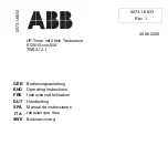Preview for 1 page of ABB 6128/10-500 Series Operating Instructions Manual