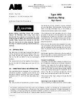 ABB 717B770A10 Instruction Leaflet preview