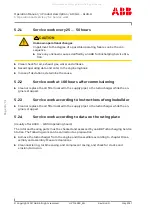 Preview for 64 page of ABB 80307300R Operation Manual