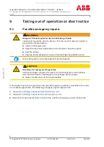 Preview for 112 page of ABB 80307300R Operation Manual