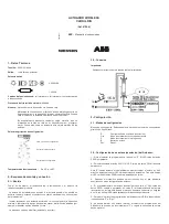 Preview for 1 page of ABB 8130.6 User Manual