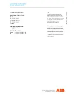 Preview for 11 page of ABB 8209-101-500 Operating Instructions Manual