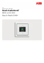 ABB 8215 U-101-500 Product Manual preview