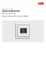 ABB 8217 U-101-500 Product Manual preview