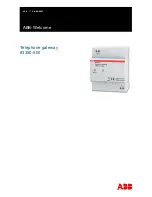 Preview for 1 page of ABB 83330-5 Series Product Manual