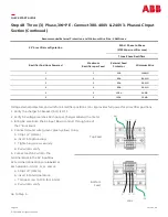 Preview for 10 page of ABB 8600092587P Quick Start Manual