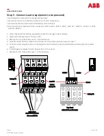 Preview for 12 page of ABB 8600092587P Quick Start Manual