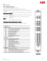 Preview for 15 page of ABB 8600092587P Quick Start Manual