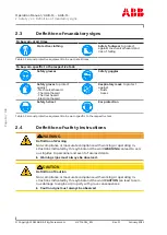 Предварительный просмотр 16 страницы ABB A130-M65 Operation Manual