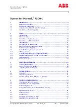 Preview for 3 page of ABB A255-L Operation Manual