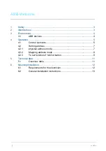 Preview for 2 page of ABB ABB-Welcome Manual