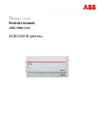 ABB ABB-Welcome Product Manual preview