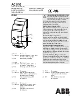 ABB AC 010 Installation Instructions Manual preview