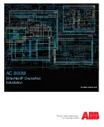 Preview for 1 page of ABB AC 800M Installation Manual