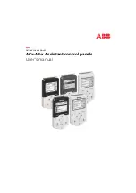 Preview for 1 page of ABB AC-AP Series User Manual