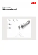 Preview for 1 page of ABB AccessControl System Manual