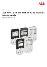 ABB ACH-AP-H User Manual preview
