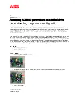ABB ACH550 series Quick Start Manual предпросмотр